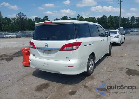 2015 Nissan Quest Sv from USA, damaged, VIN JN8AE2KP9F9120951